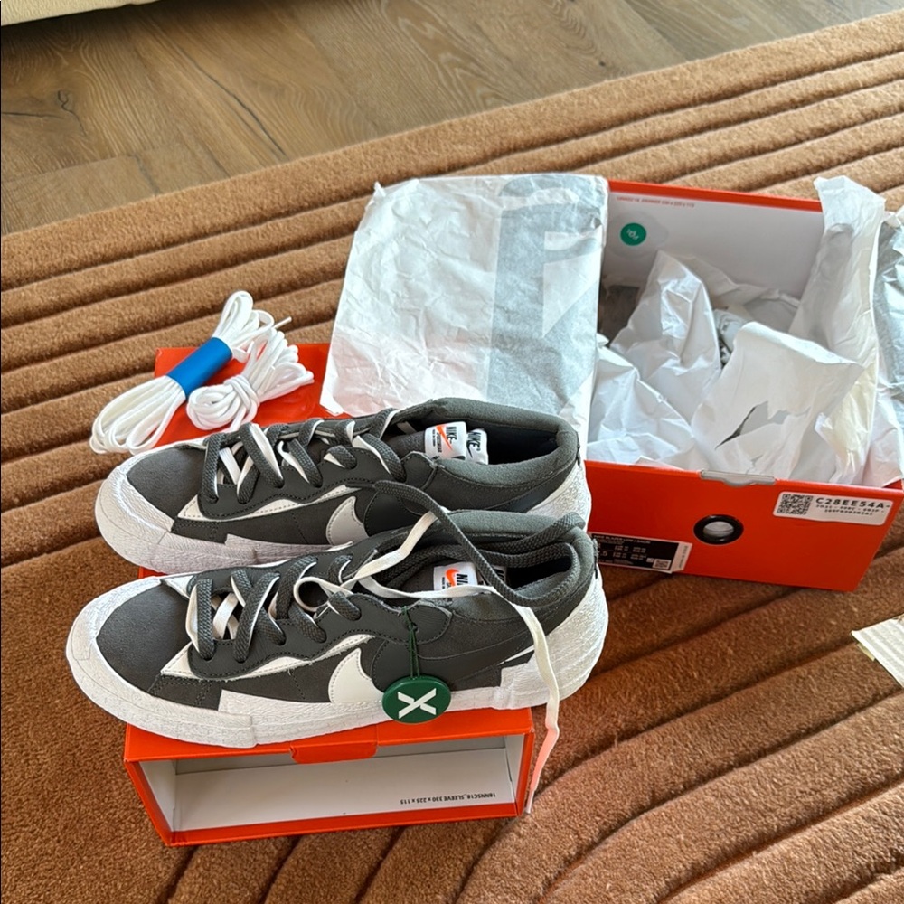 Nike Blazer Low x sacai – Iron Grey | Men’s 11 / Women’s 12.5 | New in Box